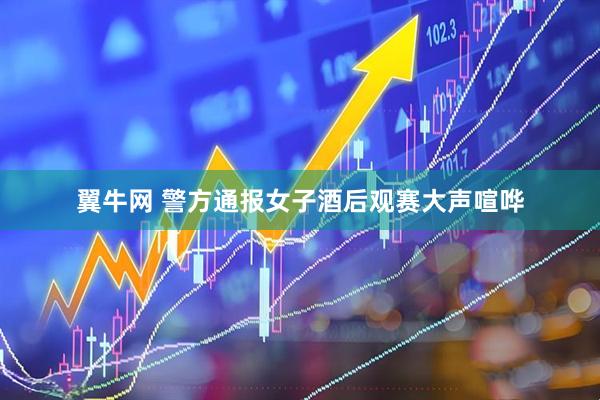 翼牛网 警方通报女子酒后观赛大声喧哗