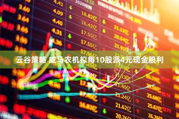云谷策略 威马农机拟每10股派4元现金股利